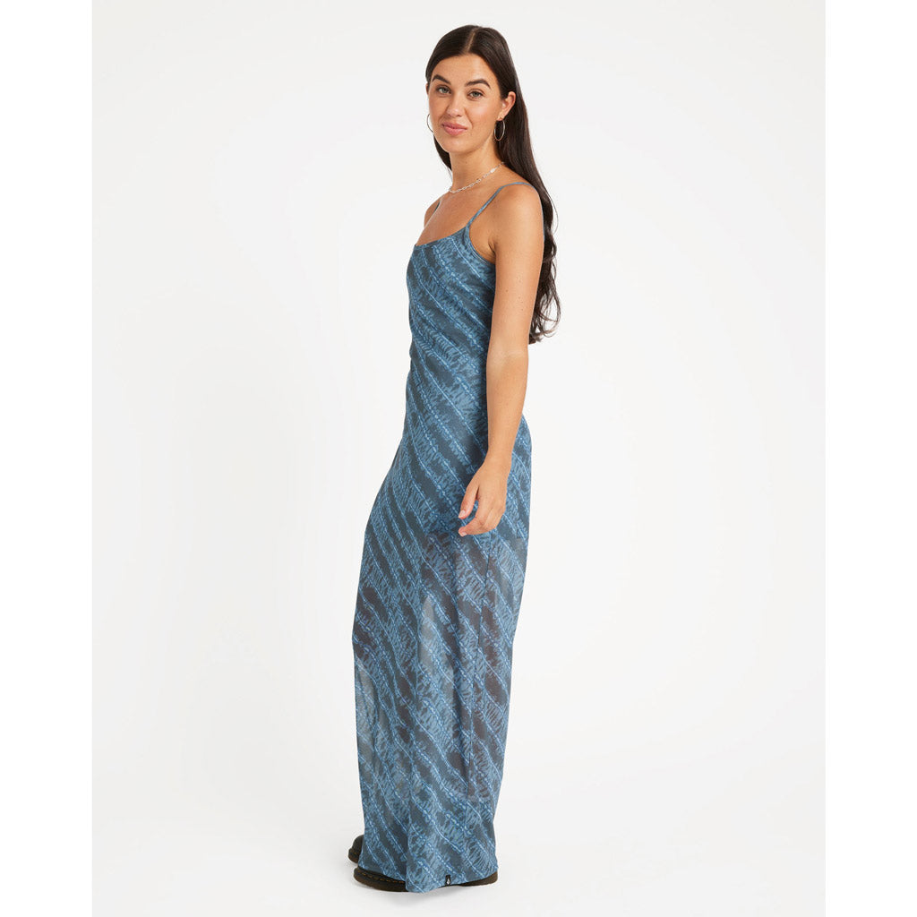 Volcom Wicked Lightning Dress - Blue Sapphire | Free Aotearoa shipping on all Volcom clothing orders over $100* with Pavement Skate Store!