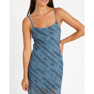 Volcom Wicked Lightning Dress - Blue Sapphire | Free Aotearoa shipping on all Volcom clothing orders over $100* with Pavement Skate Store!