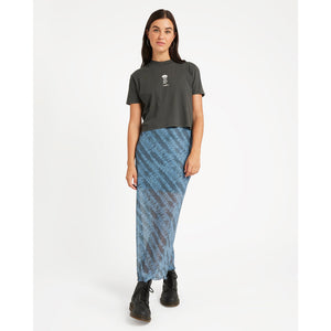 Volcom Wicked Lightning Skirt - Blue Sapphire | Free Aotearoa shipping on all Volcom clothing orders over $100* with Pavement Skate Store!