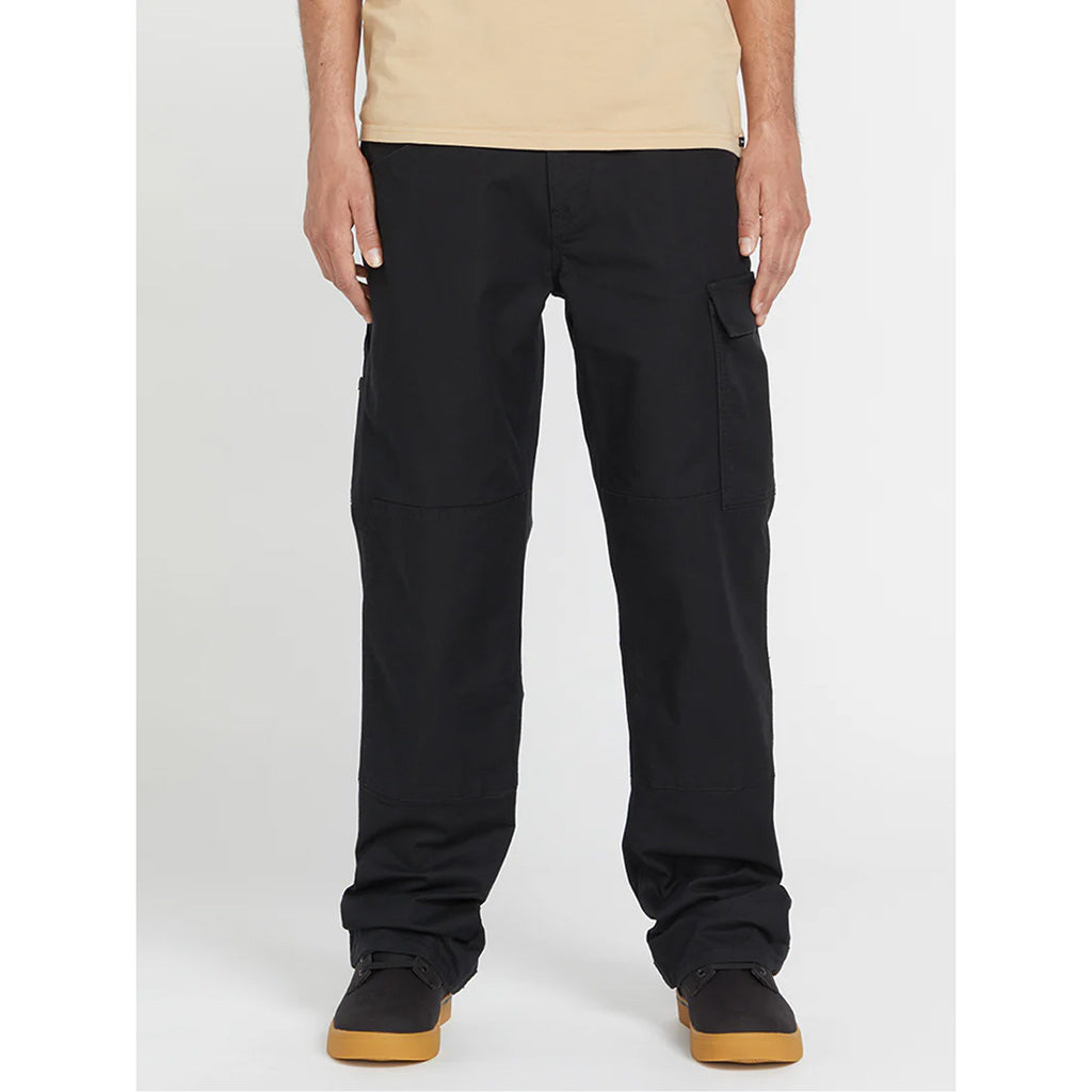 Volcom Workwear Caliper Relaxed Work Pant Black | Free Aotearoa NZ shipping over $100* when you shop online with Pavement Skate Store!