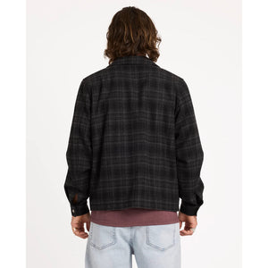 Volcom Avoider Garage Jacket in Black Grey | Shop Volcom online with free Aotearoa NZ shipping over $100* with Pavement Skate Store.