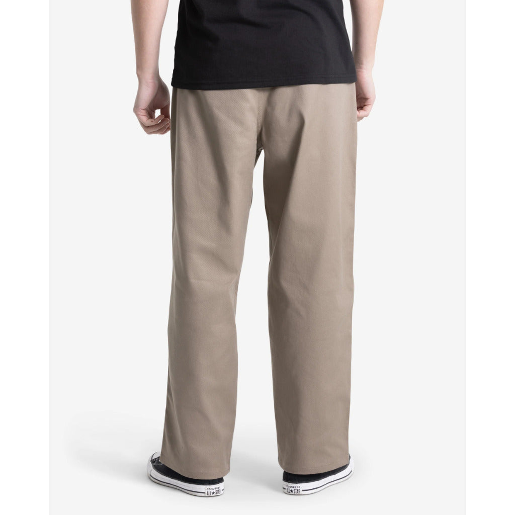 Volcom Billow Twill Pant in Brindle | Shop Volcom online with Pavement Skate Store and enjoy free Aotearoa NZ shipping on orders over $100*!