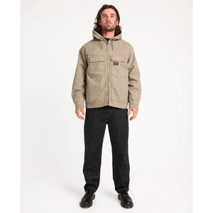 Volcom Freshdust Workwear Jacket in Brindle | Shop Volcom online with free Aotearoa NZ shipping over $100* with Pavement Skate Store.