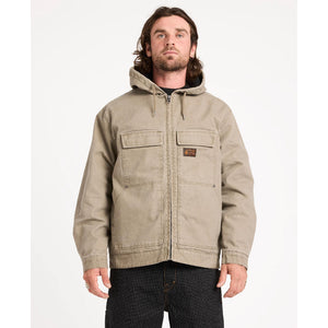 Volcom Freshdust Workwear Jacket in Brindle | Shop Volcom online with free Aotearoa NZ shipping over $100* with Pavement Skate Store.