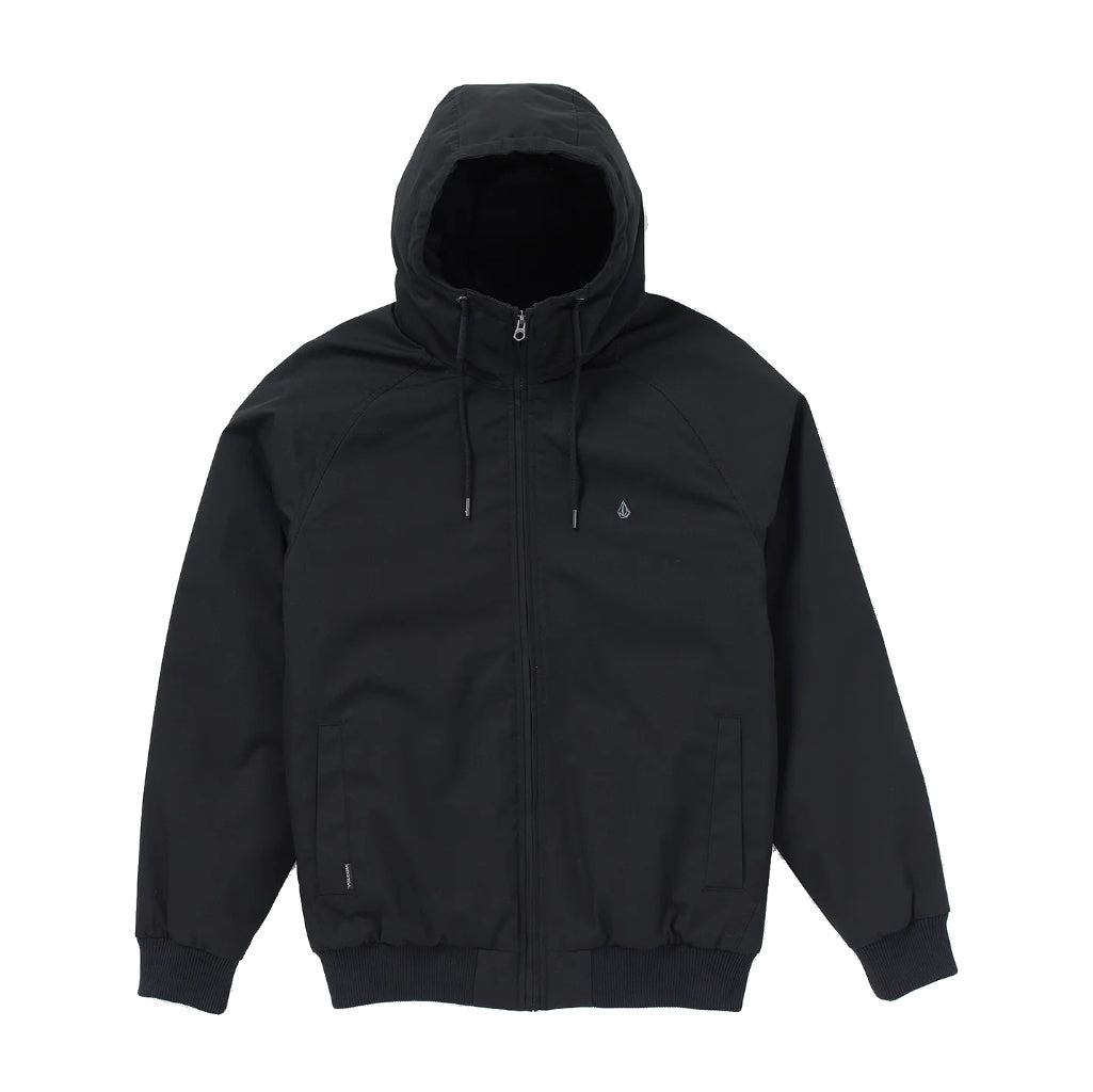 Volcom Hernan 10K Waterproof Jacket in Rinsed Black | Shop Volcom online with free Aotearoa NZ shipping over $100* with Pavement Skate Store.