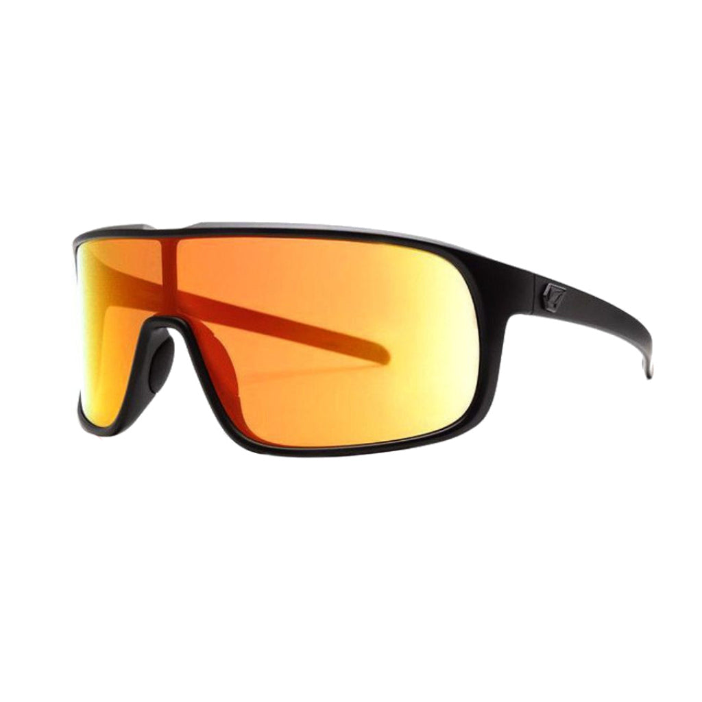 Volcom Macho Sunglasses in Matte Black/Gray Red Mirror | Shop sunglasses online with Pavement Skate Store and enjoy free Aotearoa shipping on orders over $100*!