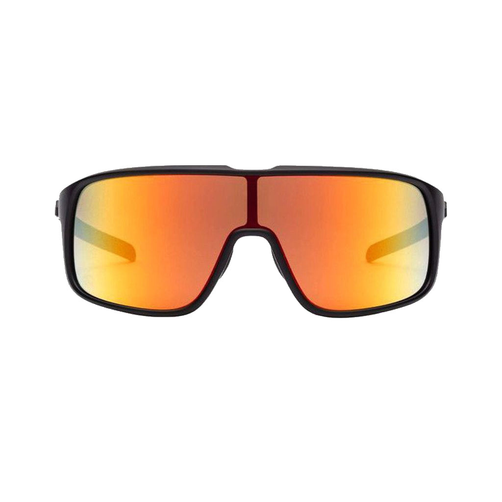 Volcom Macho Sunglasses in Matte Black/Gray Red Mirror | Shop sunglasses online with Pavement Skate Store and enjoy free Aotearoa shipping on orders over $100*!