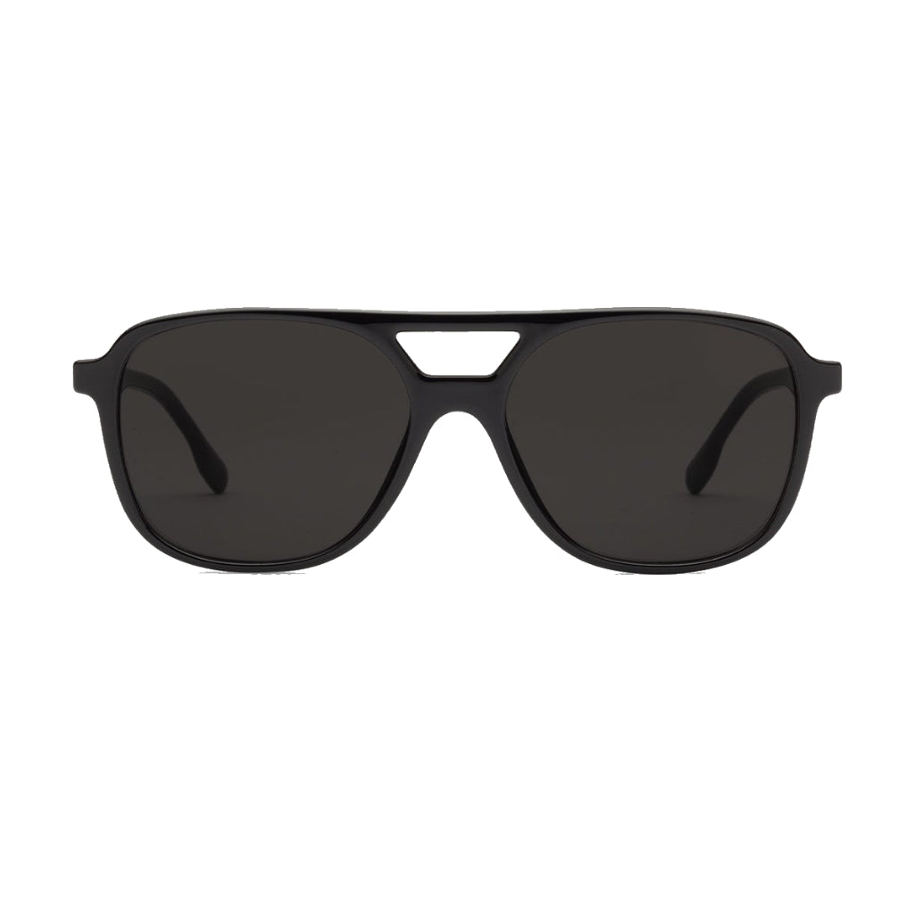 Volcom New Futute Sunglasses in Gray/Gloss Black | Shop sunglasses online with Pavement Skate Store and enjoy free Aotearoa shipping on orders over $100*!