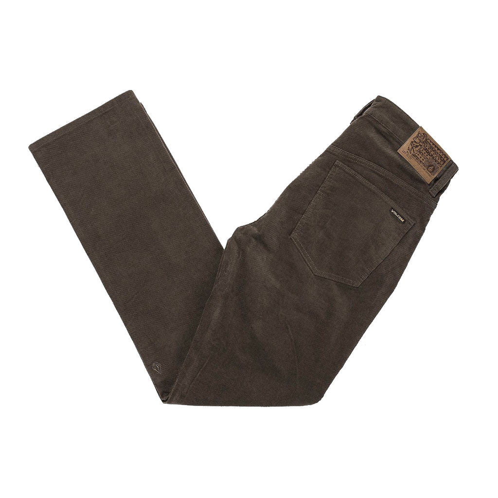 Volcom Solver 5 Pocket Cord in Brown Stone | Shop Volcom online with Pavement Skate Store and enjoy free Aotearoa NZ shipping on orders over $100*!