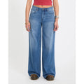 Volcom Stoned Boyfriend Low Rise Jeans in Worn Light Blue | Shop Volcom clothing online with Pavement Skate Store with free Aotearoa NZ shipping over $100*!