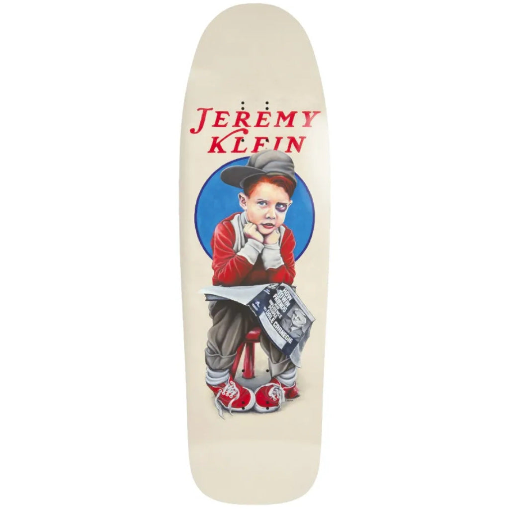 World Industries Jeremy Klein Black Eye Kid EX7 9.625" Deck | Free Aotearoa NZ shipping on skateboard deck orders over $100* with Pavement Skate Store!