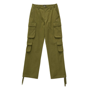 X-Girl Chloe Cargo Pant Flight - Green. Shop X-Girl and XLarge online with Dunedin's independent skate store, PAVEMENT. Free shipping across Aotearoa NZ - Same day Ōtepoti / Dunedin delivery - Easy, no fuss returns. 