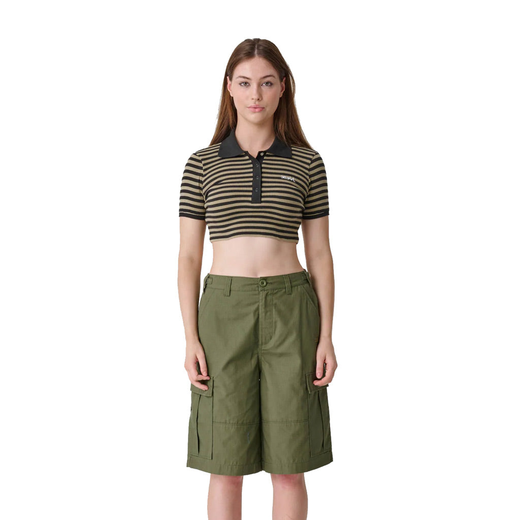 X-GIRL EASY CARGO SHORT - FLIGHT GREEN