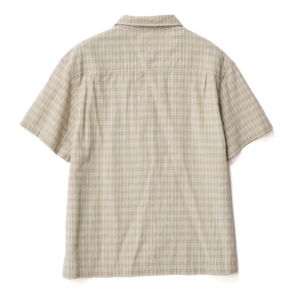 XLarge Switch Check SS Shirt - Tan. Oversized box-fit traditional short sleeve shirt. Woven label on on side seam. Button up front. Soft washed finish. Branded buttons. Straight hem. Lightweight cotton yarn dyed check. Shop Xlarge online with Dunedin's independent skate store, Pavement. Free NZ shipping over $150.