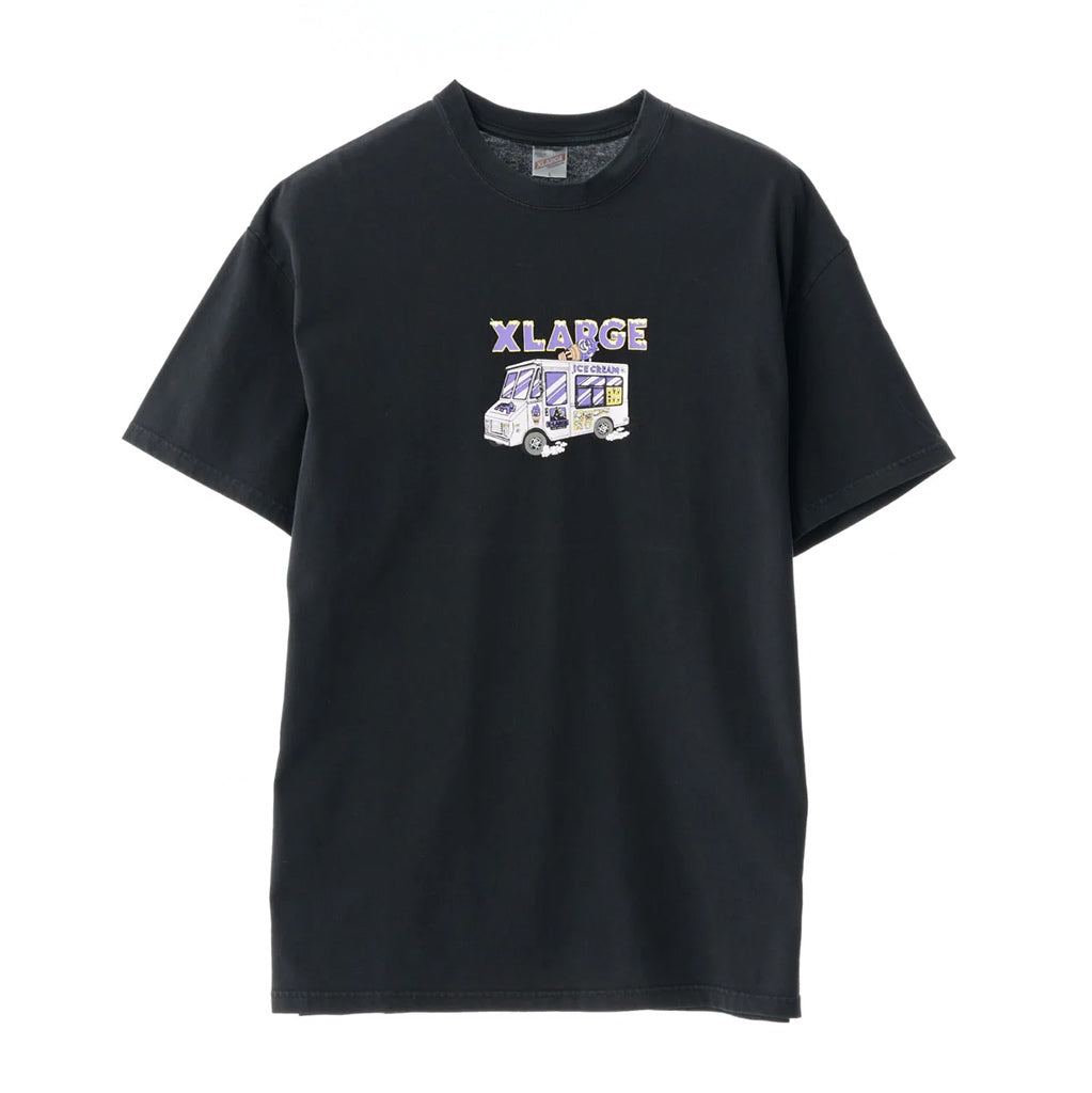 Xlarge Whippy SS Tee - Pigment Black. Screen printed graphics. Ribbed collar. Coverstitched seams. Oversized fit. Unisex. 100% Cotton. 240 gsm. Shop t-shirts from Xlarge online with Pavement. Free, fast NZ shipping over $150. Same day Dunedin delivery. Easy returns. 