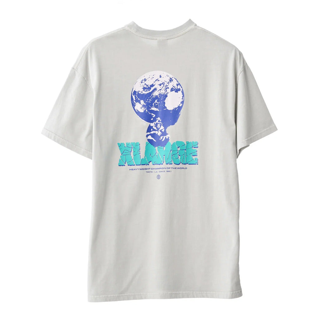 XLARGE HEAVYWEIGHT CHAMP SS TEE - PIGMENT CEMENT