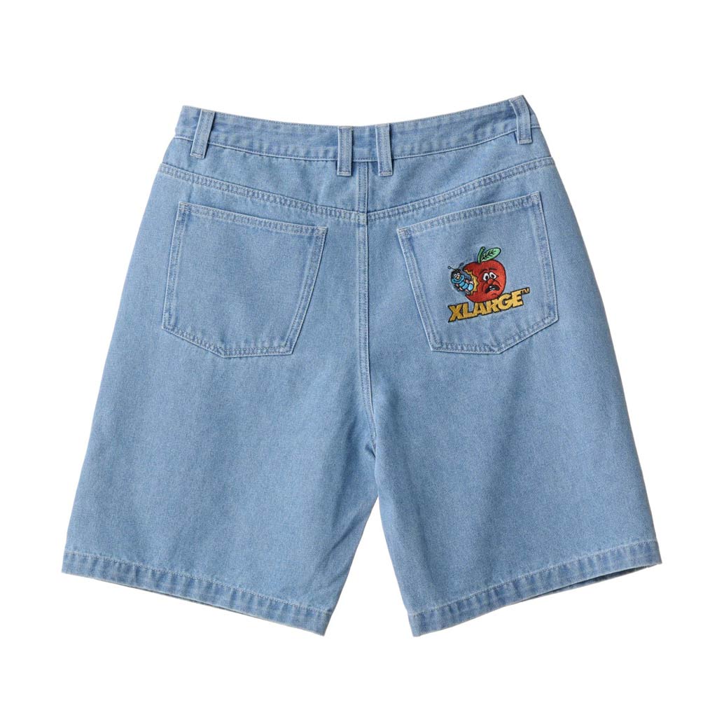 Xlarge Bull Denim 91 Emb Short - Mid Blue. Shop Xlarge's signature Bull Denim 91 Shorts online with Pavement skate store with free, fast NZ shipping over $150. Same day delivery Dunedin before 3. No fuss returns. Afterpay and Laybuy. 
