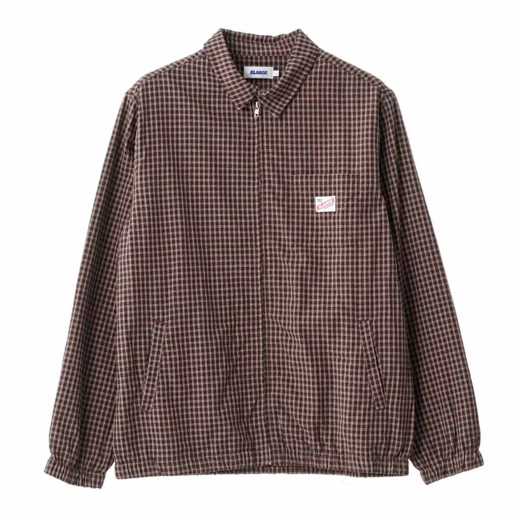 Xlarge Gorilla Check Jacket - Brown. Free NZ shipping - Same day Dunedin delivery. Shop XLarge clothing and accessories online with Pavement Skate Store, Dunedin's independent since 2009. 