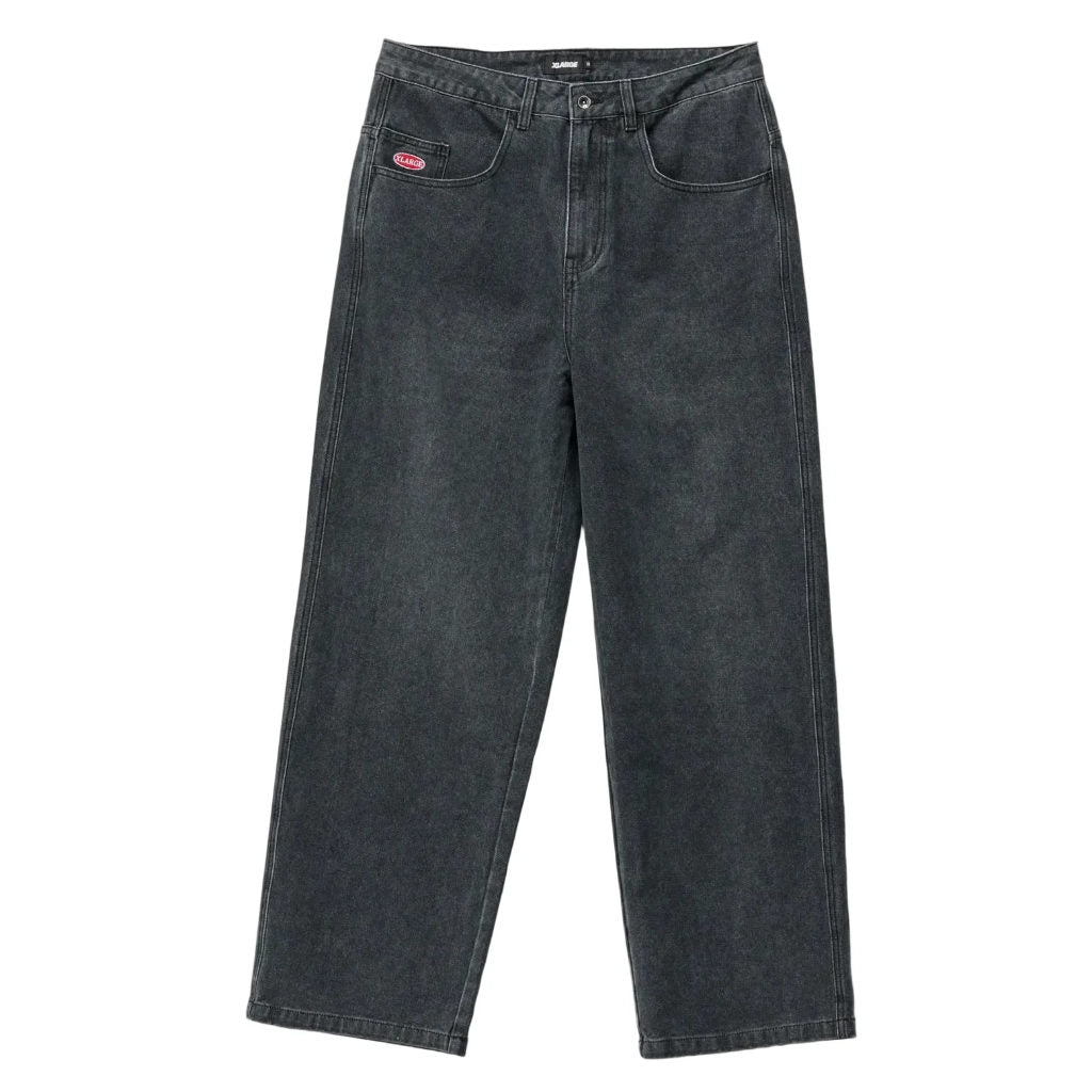XLarge Baggy Bull Denim 91 Pant in Faded Black | Shop XLarge online with Pavement with free Aotearoa NZ shipping on orders over $100*!