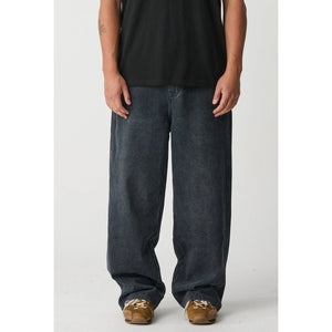 XLarge Baggy Bull Denim 91 Pant in Faded Black | Shop XLarge online with Pavement with free Aotearoa NZ shipping on orders over $100*!