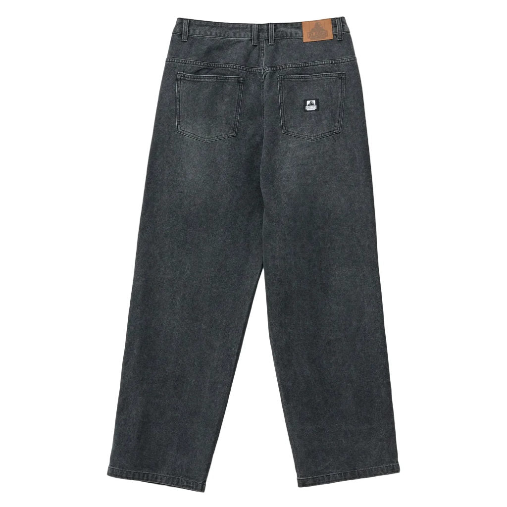 XLarge Baggy Bull Denim 91 Pant in Faded Black | Shop XLarge online with Pavement with free Aotearoa NZ shipping on orders over $100*!