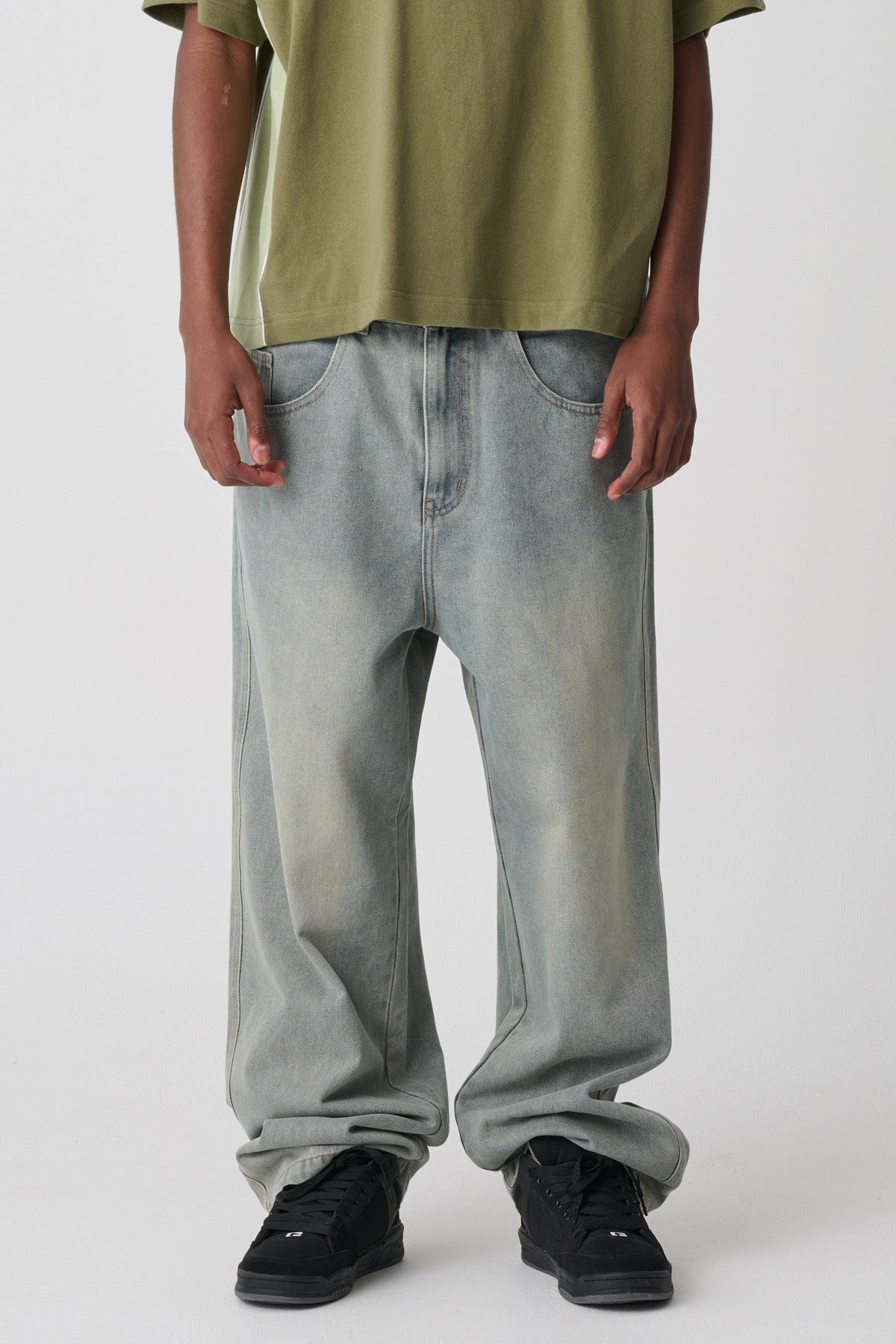 XLARGE BAGGY BULL DENIM PANTS - RODEO