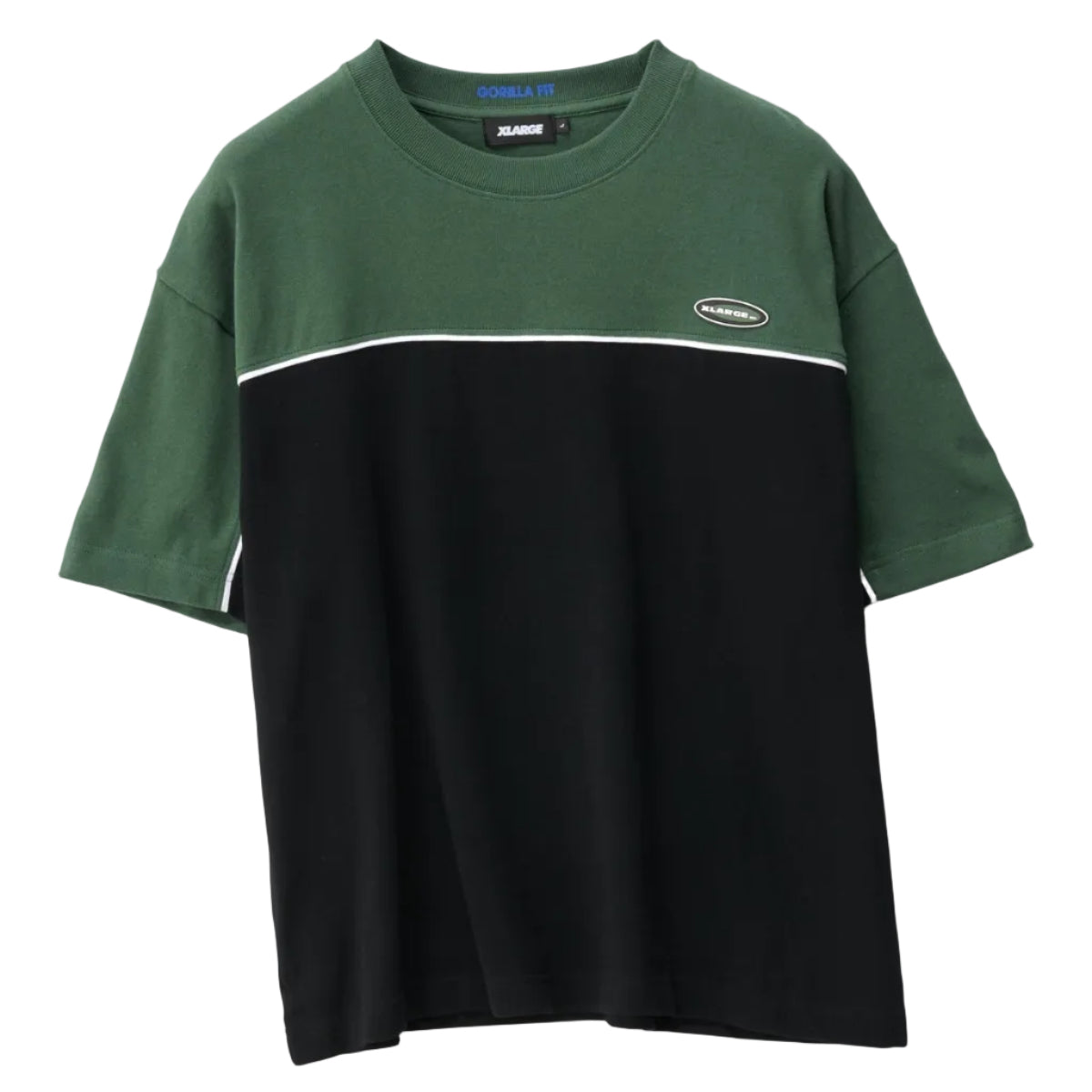 Xlarge Panel Gorilla Fit Tee in Eden | Shop XLarge online with Pavement with free Aotearoa NZ shipping on orders over $100*!