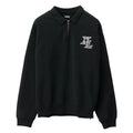 XLarge Collar Quarter Zip in Black | Shop XLarge online with Pavement with free Aotearoa NZ shipping on orders over $100*!