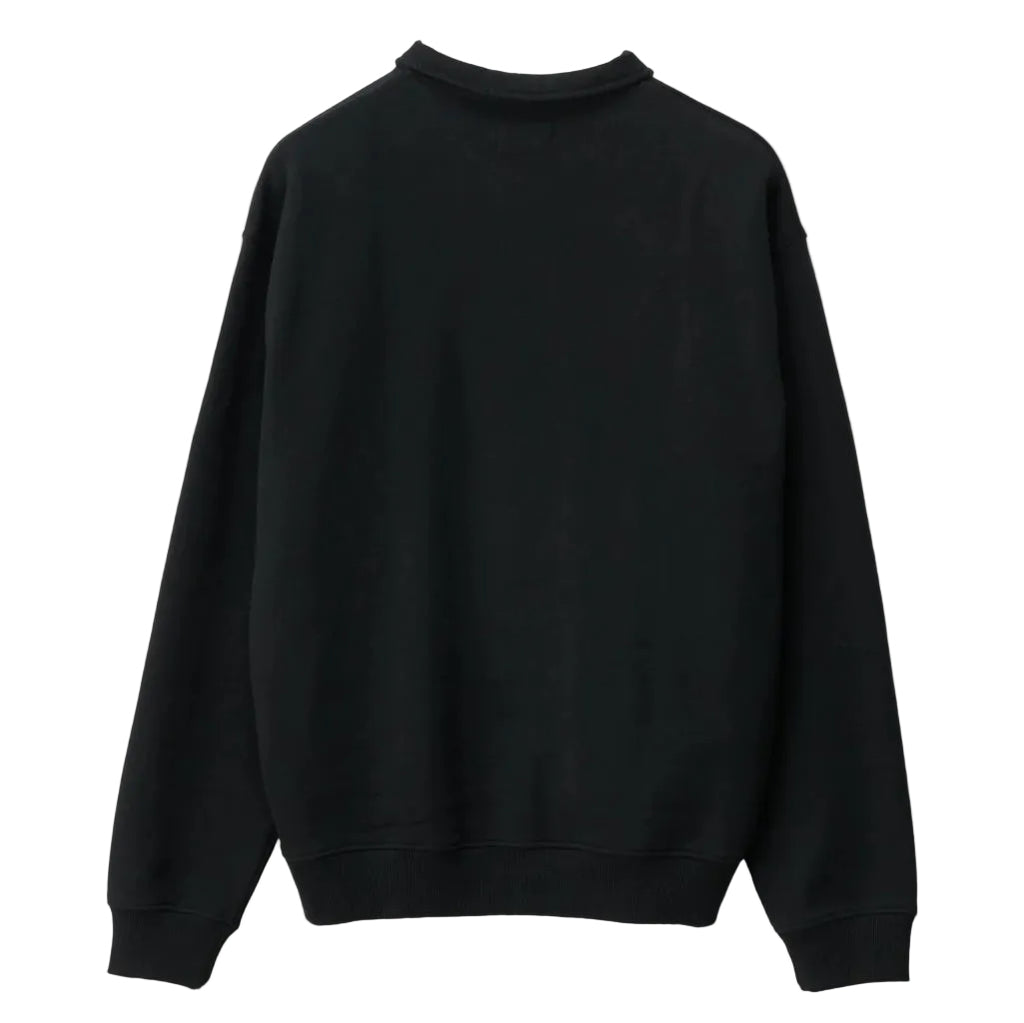 XLarge Collar Quarter Zip in Black | Shop XLarge online with Pavement with free Aotearoa NZ shipping on orders over $100*!
