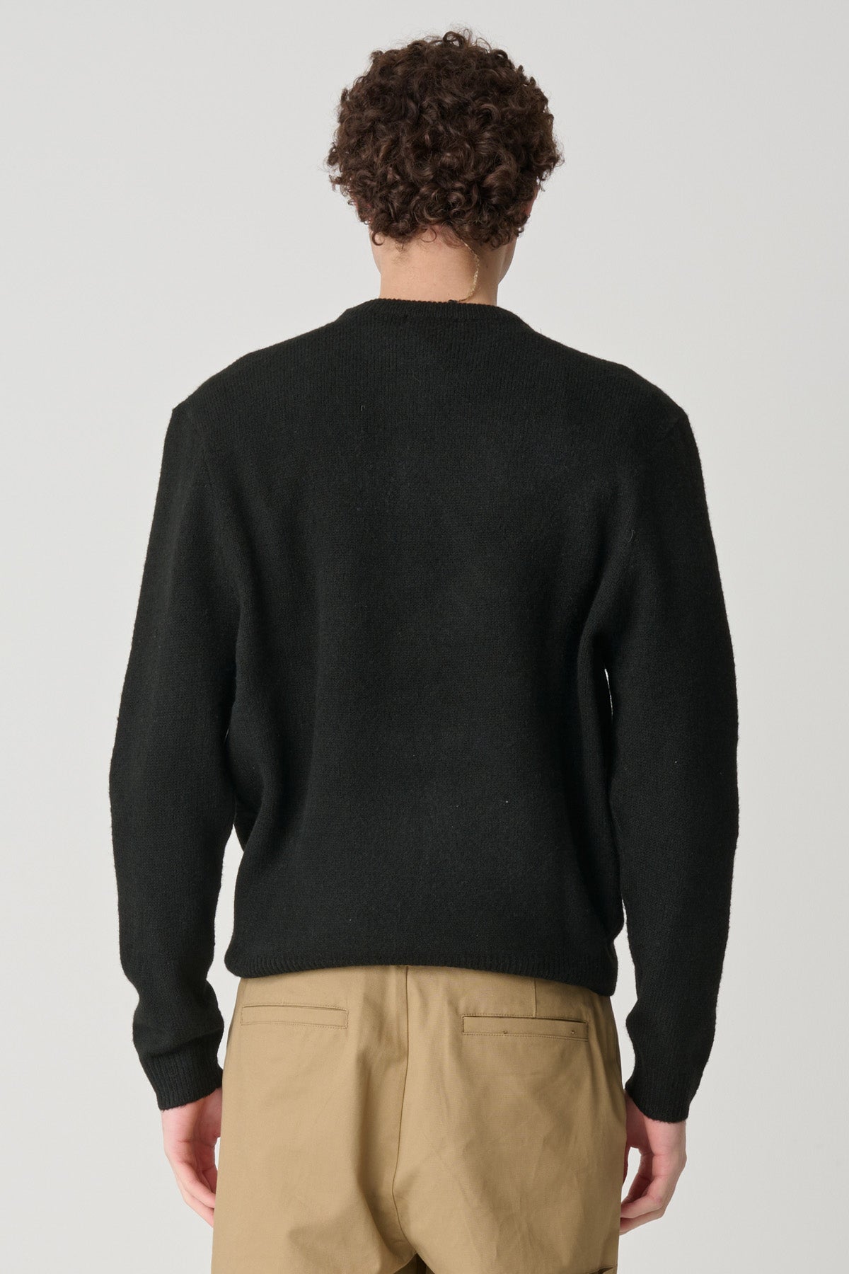 XLARGE CHERRY KNIT SWEATER - BLACK