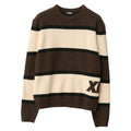 Xlarge Italic Stripe Knit Sweater in Brown | Shop XLarge online with Pavement with free Aotearoa NZ shipping on orders over $100*!