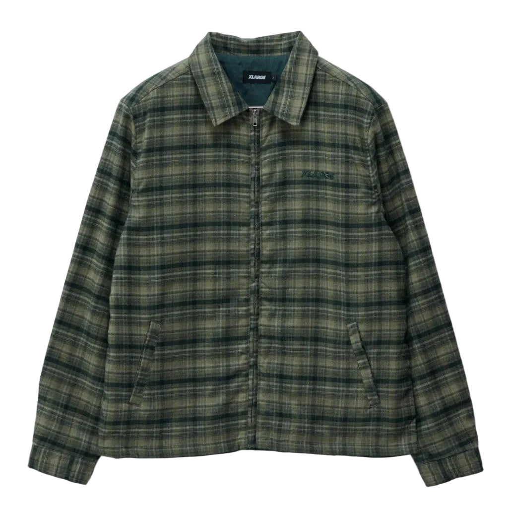 XLarge Italic Zip Shirt - Mayfly | Shop XLarge online with Pavement with free Aotearoa NZ shipping on orders over $100*!