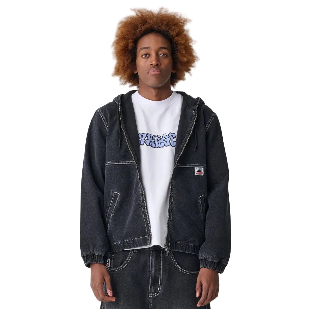 XLarge Old English Work Jacket in Worn Black | Shop XLarge online with Pavement with free Aotearoa NZ shipping on orders over $100*!