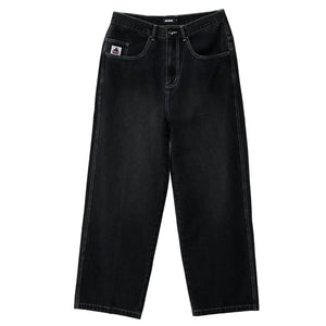 XLarge Old English Baggy Denim 91 Pants in Worn Black | Shop XLarge online with Pavement with free Aotearoa NZ shipping on orders over $100*!
