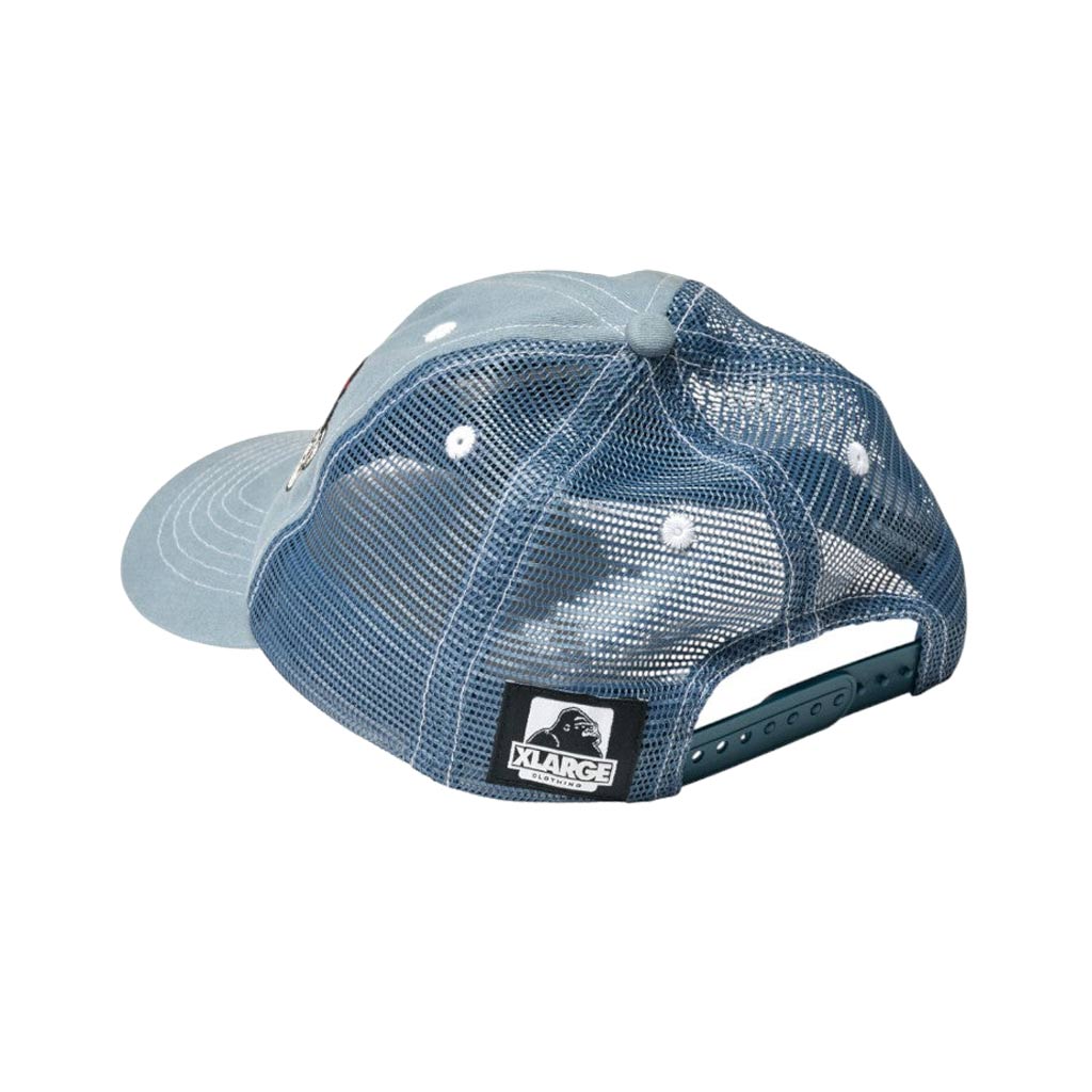 XLarge Mad Keith Low Pro Trucker - Dusty Navy | Free Aotearoa shipping on all XLarge orders over $100* with Pavement Skate Store!