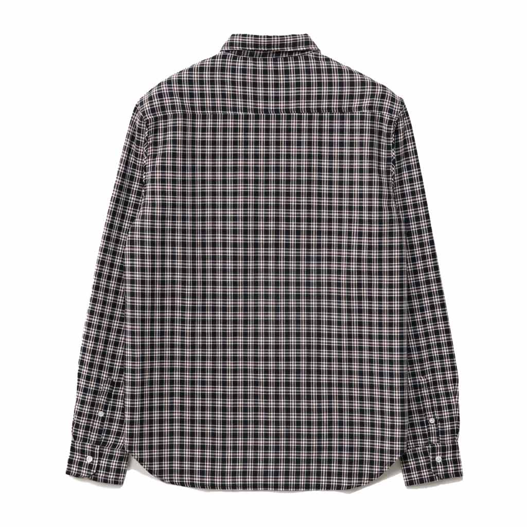 XLarge Script Check Shirt - Black | Free Aotearoa NZ shipping over $100* when you order XLarge online with Pavement Skate Store!