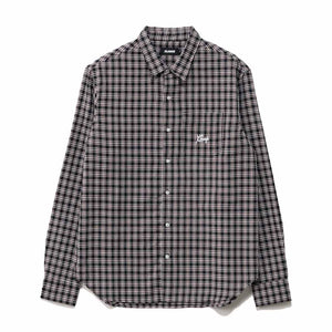XLarge Script Check Shirt - Black | Free Aotearoa NZ shipping over $100* when you order XLarge online with Pavement Skate Store!