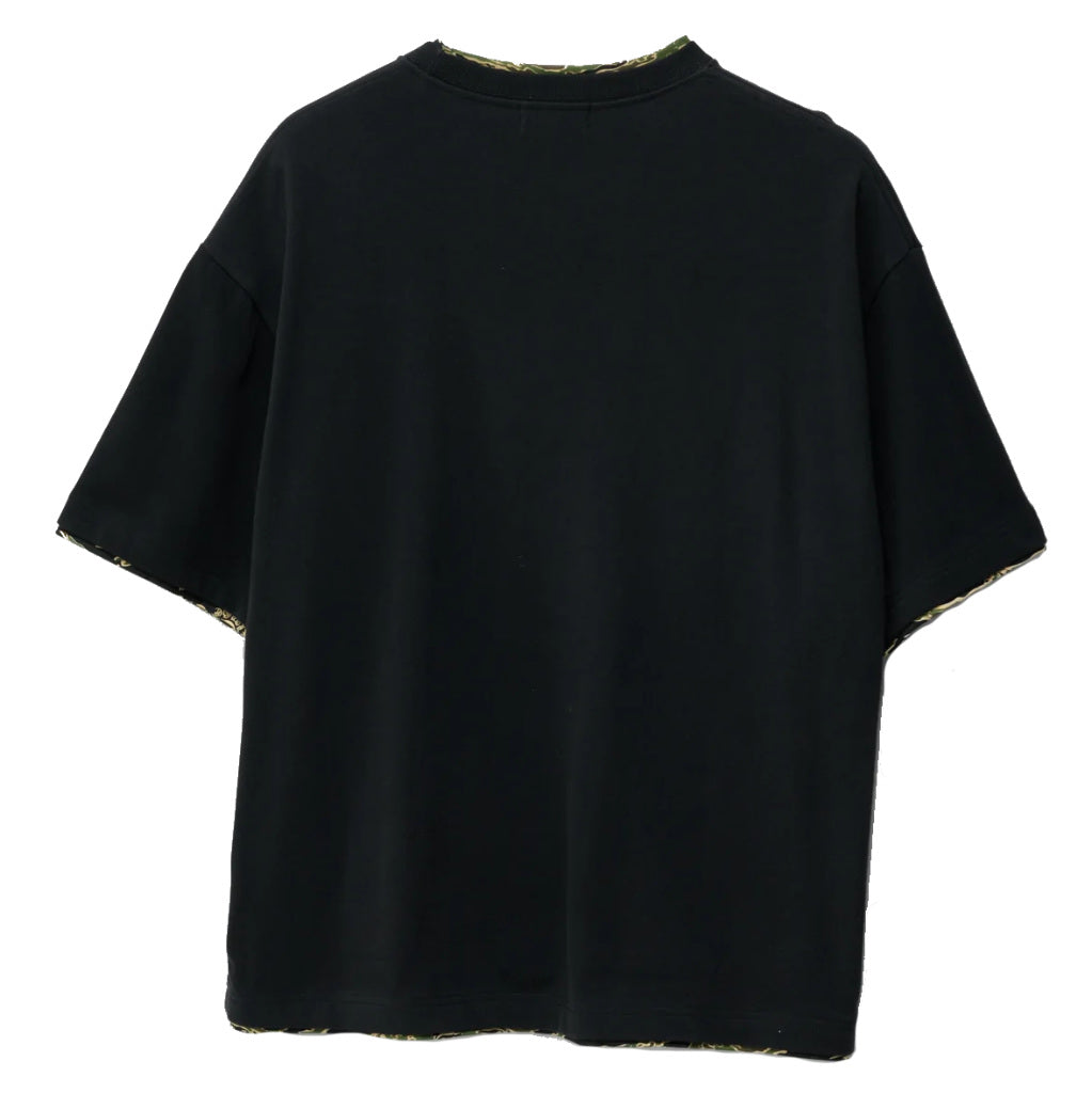 XLarge Double Layer Gorilla Fit Tee in Pigment Black | Shop XLarge brand clothing online with Pavement Skate Store with free Aotearoa NZ shipping over $100*!