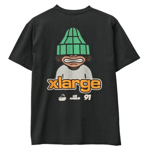 XLarge Grin Tee in Pigment Black | Shop XLarge brand clothing online with Pavement Skate Store with free Aotearoa NZ shipping over $100*!