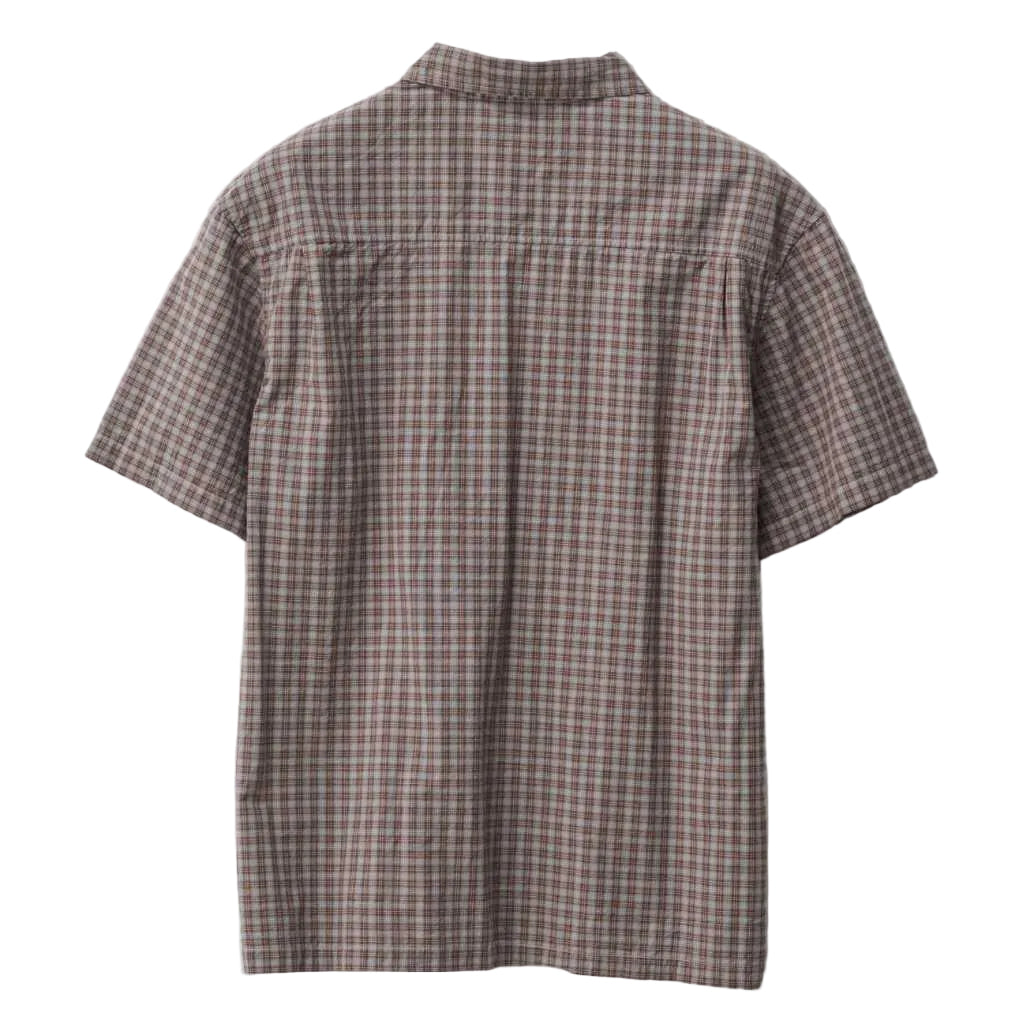 XLarge Hugo Short Sleeve Shirt - Brown | Shop XLarge clothing online with Pavement Skate Store with free Aotearoa NZ shipping over $100*!