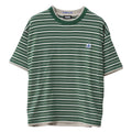 XLarge Stripe Double Layer Gorilla Fit Tee - Eden | Shop XLarge clothing online with Pavement Skate Store with free Aotearoa NZ shipping over $100*!