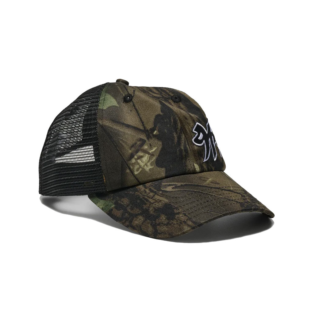 Xlarge 91 Star Low Pro Trucker - Real Tree Camo | Free Aotearoa NZ shipping over $100* when you buy Thrasher online with Pavement Skate Store.