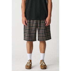 Xlarge Baggy 91 Shorts in Green Check | Shop XLarge clothing online with Pavement Skate Store with free Aotearoa NZ shipping on orders over $100*!