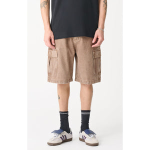 Xlarge Baggy Cargo Denim 91 Shorts - Smoke | Free Aotearoa NZ shipping on XLarge orders over $100* with Pavement Skate Store.
