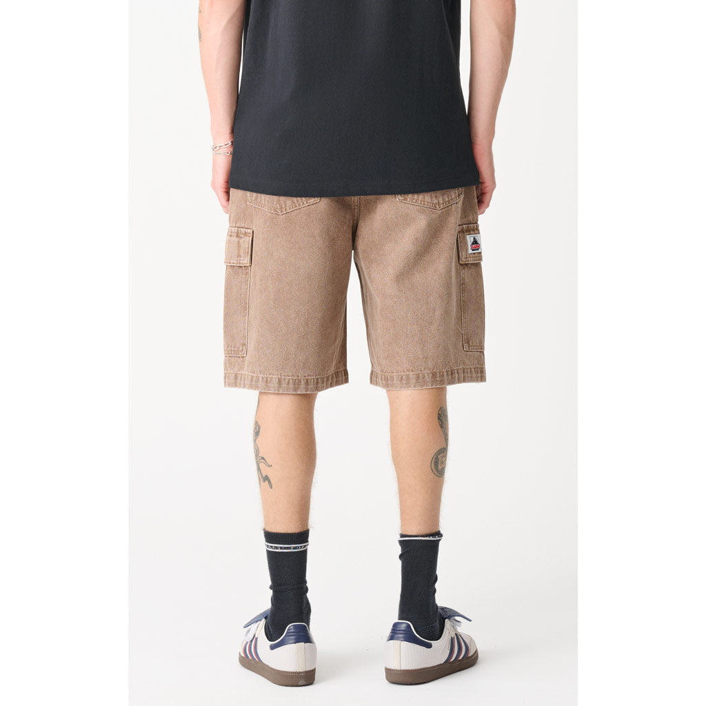 Xlarge Baggy Cargo Denim 91 Shorts - Smoke | Free Aotearoa NZ shipping on XLarge orders over $100* with Pavement Skate Store.