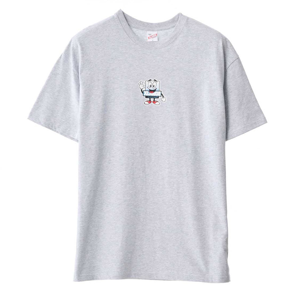 Xlarge XL Man Tee in Ash Heather | Free Aotearoa NZ shipping on XLarge orders over $100* when you shop online with Pavement Skate Store!