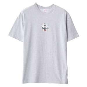 Xlarge XL Man Tee in Ash Heather | Free Aotearoa NZ shipping on XLarge orders over $100* when you shop online with Pavement Skate Store!