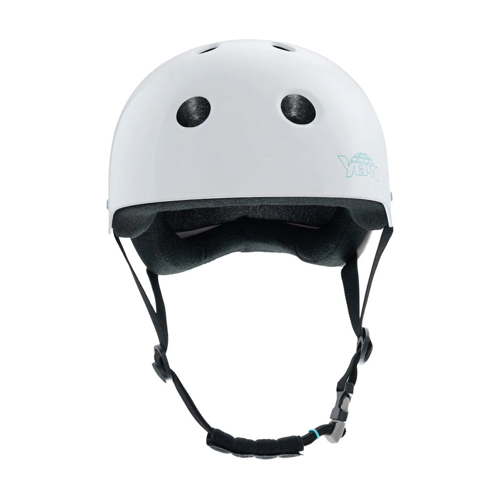Yepa T-Shell Helmet Gloss White | Shop skate helmets online with Pavement Skate Store with free Aotearoa NZ shipping over $100*!