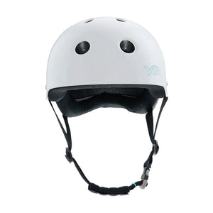 Yepa T-Shell Helmet Gloss White | Shop skate helmets online with Pavement Skate Store with free Aotearoa NZ shipping over $100*!