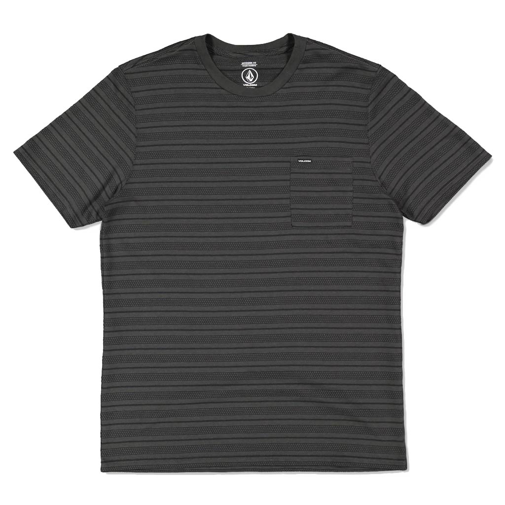 Volcom Dorture Crew Tee in Stealth | Shop Volcom online with Pavement Skate Store and enjoy free Aotearoa NZ shipping on your order over $100*!